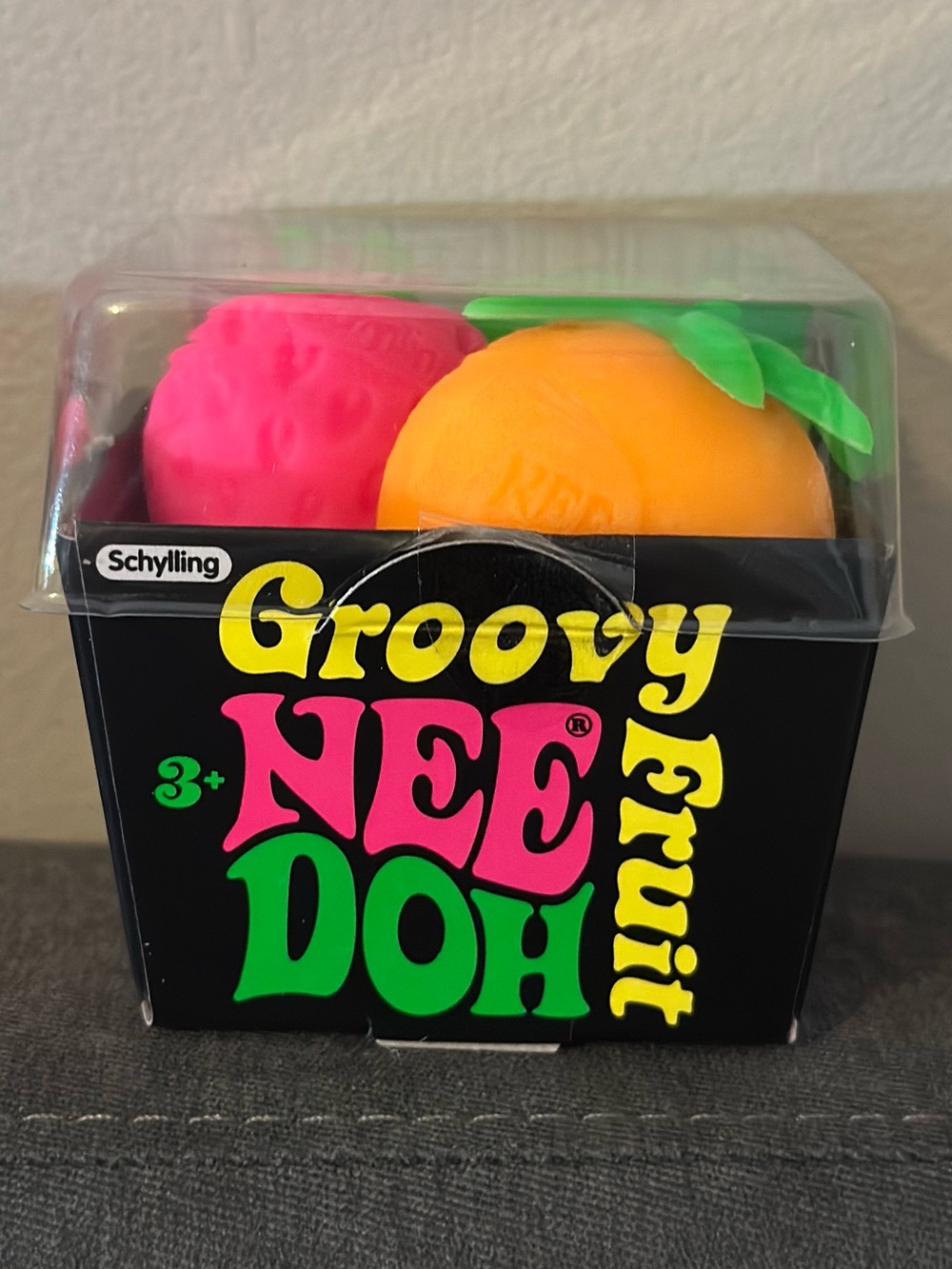 NeeDoh Fruit Squish - Bright Multicolor (Rare) NWT